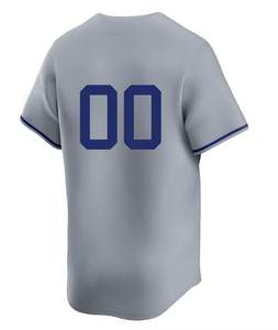 Maillot de baseball personnalisable respirant à boutons sur le devant pour les matchs de ligue, l'entraînement et les supporters, style usage quotidien - Product Image 4