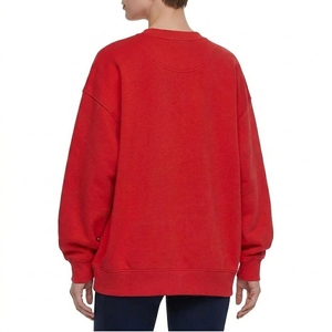 Custom Winter Sweatshirts Long Sleeve Crewneck <b>Jumper</b> <b>Pullover</b> Soft Cotton 350 gsm Fleece Women Sweatshirt With Your logo - Product Image 2