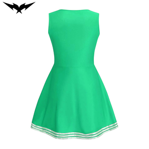 Uniforme de Porristas Premium para Niñas con Logotipo Personalizado, Trajes sin Mangas 100% Poliéster para Prácticas - Product Image 6