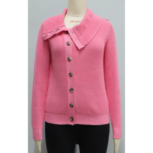 Women's Contrast Color Striped Long Sleeve Button Front Shirt Blouse Casual Turn-<b>down</b> Collar Poplin Top - Product Image 5