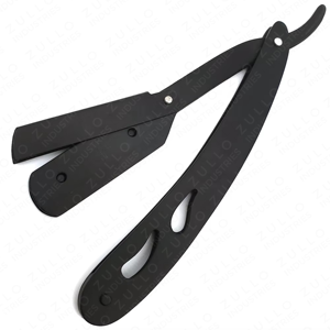 Ensemble de ciseaux de coiffure et de ciseaux à effiler en acier inoxydable de qualité supérieure avec rasoir droit – Outils de barbier et de salon - Product Image 3
