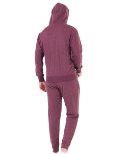 Conjunto Deportivo Casual con Capucha, Cremallera y Logotipo Personalizado, Resistente al Viento, de Alta Calidad, Unisex, 100% Algodón Felpa, Secado Rápido - Product Image 2