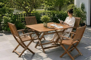 Ensembles de meubles de jardin d'extérieur, matériaux personnalisés en rotin et aluminium, OEM ODM, design moderne, résistant à l'eau, tables et chaises pour hôtels et parcs - Product Image 3
