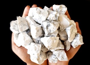 Direct Factory Sale High Quality Howlite <b>Raw</b> Rough Rocks Carved <b>Crystals</b> for Healing -Anshul Impex - Product Image 6