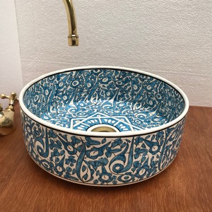 Lavabo ovale de luxe en nacre écologique, surface polie lisse, forme et couleur personnalisables pour meuble-lavabo de salle de bain - Product Image 3