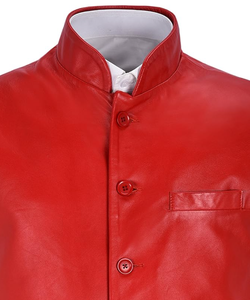 Chaleco de Hombre de Moda de Invierno, Casual, de Alta Calidad, de Cuero Genuino, Transpirable, Corto, Hecho a Medida, Nuevo y Moderno - Product Image 3