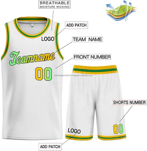 Uniforme de baloncesto deportivo conjunto última moda sublimación impresión baloncesto uniforme entrenamiento baloncesto conjunto - Product Image 3