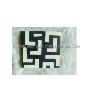Simple Design of Hotel Kitchen and square Shape <b>Mother</b> of Pearl Inlay coaster with Handmade Use Best Quality Piece - Product Image 2