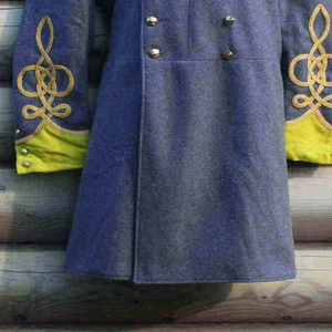 Manteau long formel américain historique de reproduction, style ancien du monde occidental - Product Image 6