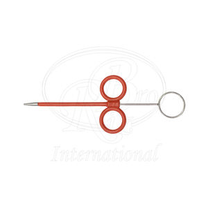 เครื่องมือดึงเนื้องอกที่หัวนม สแตนเลสและพลาสติก ขนาด 7 นิ้ว เครื่องมือสำหรับที่หัวนม อุปกรณ์สัตวแพทย์อื่นๆ - Product Image 1