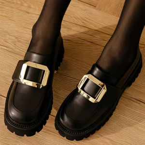 Mocasines de Plataforma con Parte Superior Sintética para Mujer Ann'S, Tacón Acolchado de 5 cm, Forro de Goma, Forro de Algodón - Product Image 1