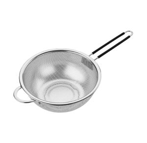 hot selling Stainless Steel Tea Strainer Ladle Fine Mesh Spoon for Loose Leaf Tea <b>Coffee</b> <b>Filtering</b> Durable Double Handle Design - Product Image 1