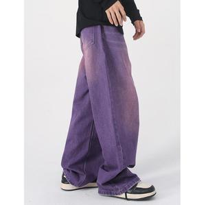 Salopette en jean vintage de haute qualité, ample, respirante, écologique, délavée clair, unie, mi-lourde, style printemps - Product Image 5