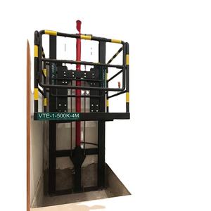 Pratique avec 500kg petit ascenseur hydraulique fret 3M hauteur ascenseur marchandises pour entrepôt garantie 1 an au Vietnam - Product Image 2