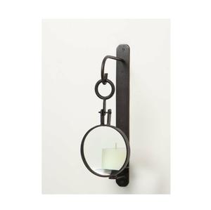 Sculptural Cast Iron Wall <b>Sconce</b> Designed For Decorative Lighting In Classic Living Room And Corridor Walls - Product Image 3