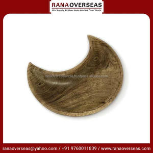 Bandeja de luna creciente de madera mejor calificada perfecta para meditación curativa energética y arreglos de cristal disponibles al mejor precio - Product Image 6
