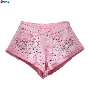 Overoles de Mezclilla con Pedrería para Mujer de BOBBIN INDUSTRIES, Nuevos, Modernos, Retro, Casuales, Suaves, Transpirables, Ecológicos y de Secado Rápido - Product Image 2