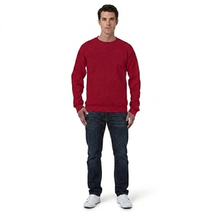 Vente en gros de sweat-shirts décontractés pour hommes à col rond, manches longues, pull-over, vêtements personnalisés, fabricant de vêtements - Product Image 1
