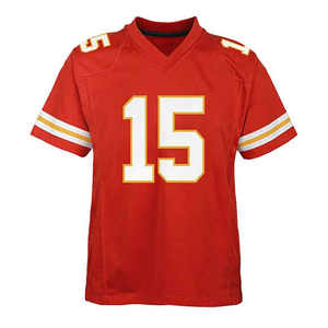Camisetas de Fútbol Americano Personalizadas de Talla Grande con Diseño de Cuello en V, Tejido de Malla Transpirable y Ligero, Patrón 3D de Verano - Product Image 2