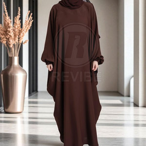 Elegante y modesta túnica Kaftan Abaya, túnica Kaftan Abaya fluida y modesta, túnica Kaftan Abaya de primera calidad para uso diario y con estilo. - Product Image 2