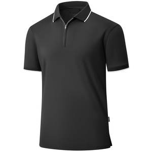 Camiseta Polo con Cierre, 180gsm, Tela Premium para Hombre, Ajuste Perfecto, Talla Personalizada, Diseño Personalizado, Precio Directo de Fábrica, MOQ, Envío a Todo el Mundo - Product Image 6