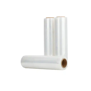 Película Estirable Transparente de Polietileno de Alta Calidad para Envolver, Rollo de Película Estirable LLDPE para Paletización - Product Image 6