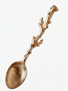 Ensemble de cuillères à glace en acier inoxydable plaqué or avec manche design miroir pour restaurant, dessert, cuisine, mariage - Product Image 1