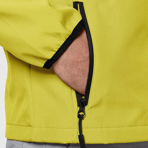 Custom Mens Waterproof Softshell Jacket Windproof Outdoor <b>Fleece</b> Lined Sportswear Hoodless Tactical <b>Work</b> Coat for Winter Spring - Product Image 4