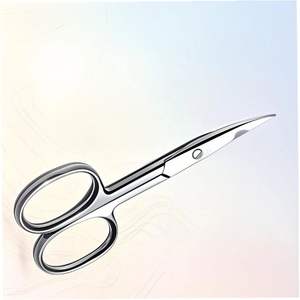 Ciseaux à ongles de haute qualité en acier inoxydable, lames semi-courbées, poignée ergonomique confortable, ciseaux pour salon de beauté - Product Image 4