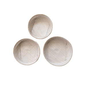 Set Of 3 HandWoven Seagrass And Rattan <b>Baskets</b> With Pattern Handmade <b>Storage</b> <b>Basket</b> Wholesale eco-friendly Made in Vietnam - Product Image 5