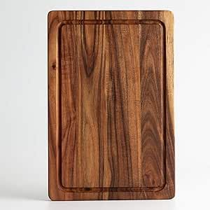 Tabla de cortar moderna de madera resistente para cocina, hotel, restaurante, preparación y servicio de alimentos. - Product Image 2