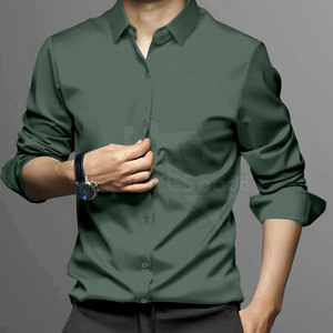 Camisas Casuales para Hombre de Diseño Moderno, 100% Algodón, Transpirables, de Alta Calidad, Corte Relajado, Elegantes para Uso Diario - Product Image 4