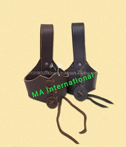 Corne à boire indienne Antique Viking Écologique Sculpté Animal Style Nautique Forme 150ml-2000ml Matière Organique Support En Cuir - Product Image 6