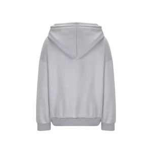 Sudadera con Capucha Corta de Invierno para Mujer, Personalizada, Informal, Holgada, con Logotipo Frontal, de Felpa - Product Image 3