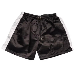 Ensemble short coupe-vent unisexe pour homme, été, 100% polyester, couleur unie, fermeture à cordon, imperméable, taille haute, vêtements de jogging - Product Image 3