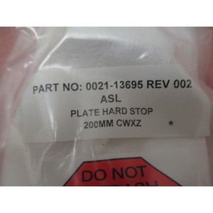 AMAT 0021-13695 Plate Hard Stop 200MM CWXZ - อุปกรณ์และอะไหล่เซมิคอนดักเตอร์ระดับโลกที่เชื่อถือได้ - Product Image 4