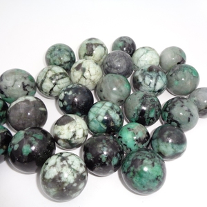 Esfera de Esmeralda Natural, Bola de Cristal Pulida, Piedra Curativa Verde para Reiki, Meditación, Decoración Energética, Venta al por Mayor, Chakralume - Product Image 4