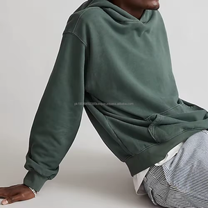 Sudaderas personalizadas bordadas unisex de alta calidad, antiencogimiento, 470 gsm, para hombre, venta al por mayor - Product Image 4