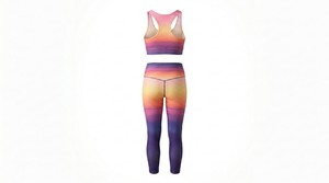 Conjunto de Yoga para Mujer, Tendencia 2026, Nuevo, Reversible, Sólido, Tallas Grandes, Transpirable, Ligero, con Logotipo Personalizado en la Parte Delantera - Product Image 3