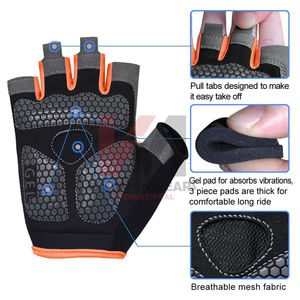 Guantes de Ciclismo de Carretera para Hombre, Ligeros, Transpirables, Dedos Completos, Agarre Superior, Absorción de Impactos, Compatibles con Pantalla Táctil - Product Image 2
