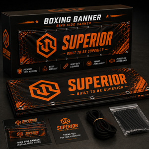 Bandera Perimetral a Todo Color para Ring de Boxeo, para Competiciones de Boxeo, para Visibilidad de Patrocinadores y Marca, Banderas de Alta Calidad - Product Image 6