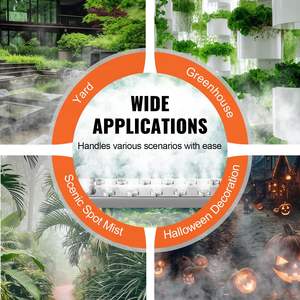 Catégorie de Produit IP67 Étanche 12 Tête Ultrasonique Fogger 9000 mL/H Mist Maker Dry Ice - Product Image 6