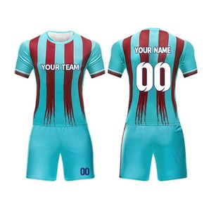 Maillot de football sublimé de bonne qualité, nouveau design, tenue de Sport, uniforme de football - Product Image 5