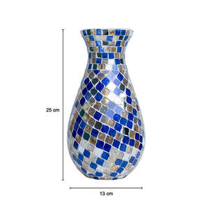 Jarrón de mosaico para decoración del hogar, mesa de centro, dormitorio, sala de estar y decoración de oficina - Product Image 6