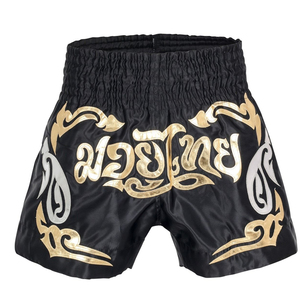 กางเกงมวยไทย โพลีเอสเตอร์ ไนลอน ผ้าซาติน กางเกง MMA สำหรับผู้ใหญ่ ทนทาน ลายพิมพ์สำหรับชกมวยไทย ผู้ชาย ผู้หญิง กางเกงมวยไทย - Product Image 1
