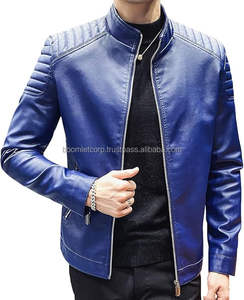 2025 Nouvel article Veste en cuir pour homme Veste en cuir à manches longues Street Wears Veste en cuir pour homme par Boomletcorp Sportswear. - Product Image 1