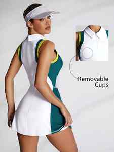 Vêtements de sport fiables pour les joueurs de tennis, confort, flexibilité, style professionnel pendant l'entraînement, jeu compétitif, uniforme de tennis - Product Image 4