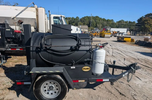 Ventes industrielles pour 2025 : Pulvérisateur de colle SM250HT monté sur remorque, 250 gallons - Product Image 3