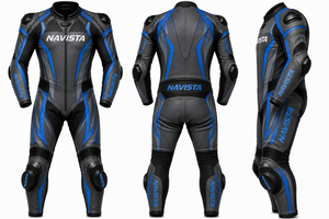Mono de Cuero Personalizado de Última Tendencia para Motociclismo, Traje de Carreras Unisex, Mono de Motocross OEM, Tallas Grandes, Anti-UV, Resistente al Viento, Estampado - Product Image 2