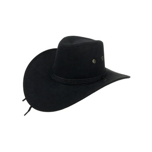 Sombreros de Vaquero de Gamuza Baratos al por Mayor para Niños y Adultos, para Protección Solar al Aire Libre - Product Image 2
